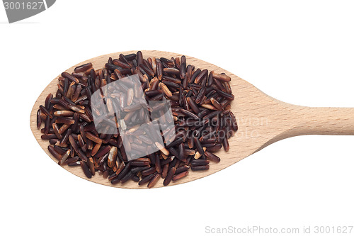 Image of Spoonful of red rice