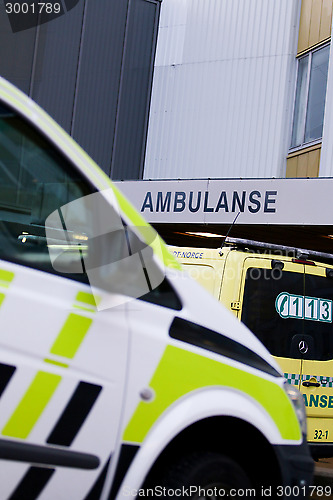 Image of Police Car and Ambulance