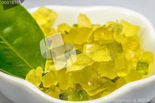 Image of candied lemon peel