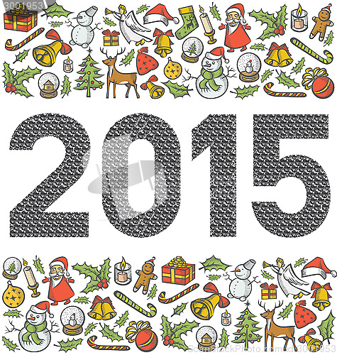 Image of Vector metallic numbers 2015