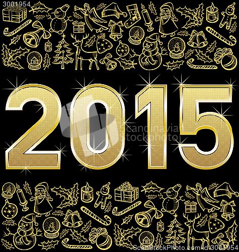 Image of Vector metallic numbers 2015
