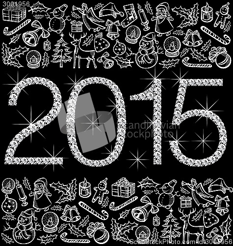 Image of Vector metallic numbers 2015