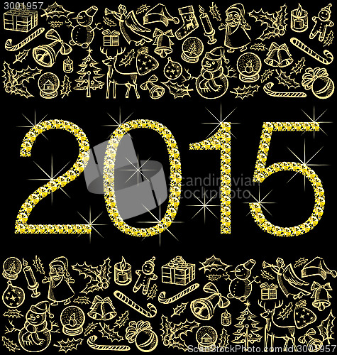 Image of Vector metallic numbers 2015