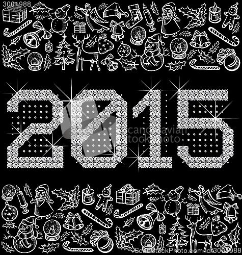 Image of Vector metallic numbers 2015
