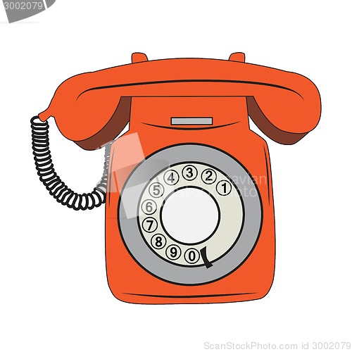 Image of retro phone