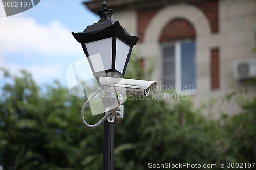 Image of Camera outdoor surveillance