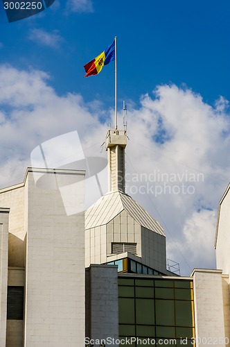 Image of President's administration building, Chisinau, Moldova