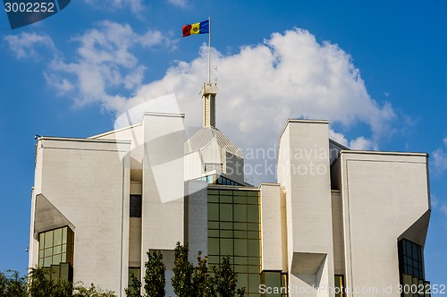 Image of President's administration building, Chisinau, Moldova