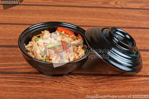 Image of Rice chicken vegetable