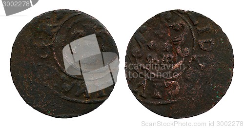 Image of false shilling of the city Riga, Livonia, 1644