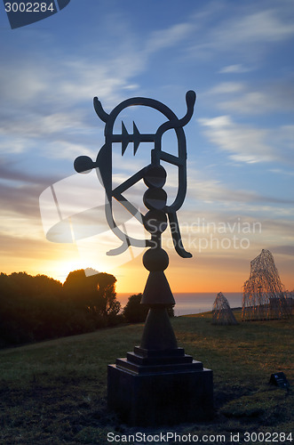 Image of Oceania Cartouche - Sculpture by the Sea