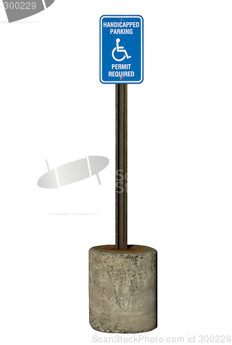 Image of Handicapped Parking Sign