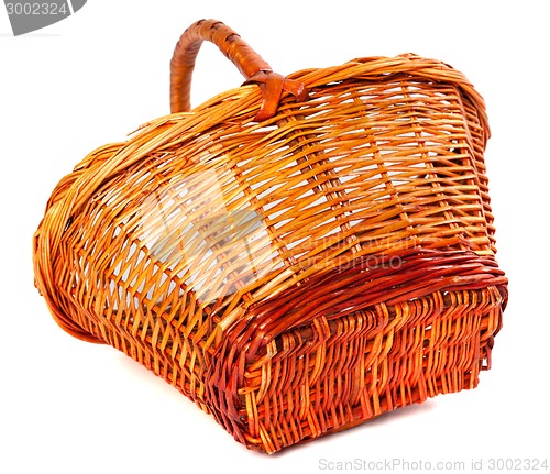 Image of Empty wicker basket