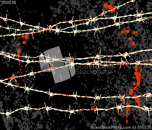 Image of Barbed wire