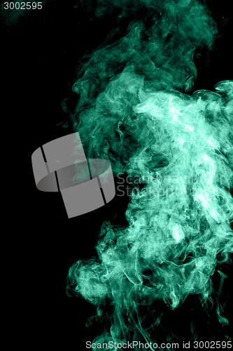 Image of Smoke in green