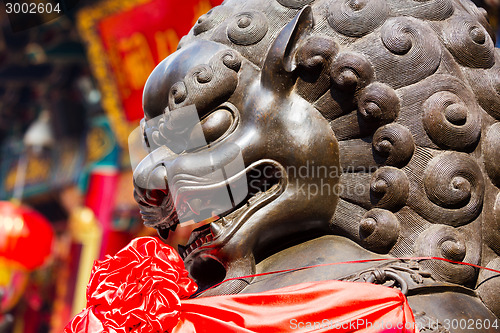 Image of Chinese stone lions 