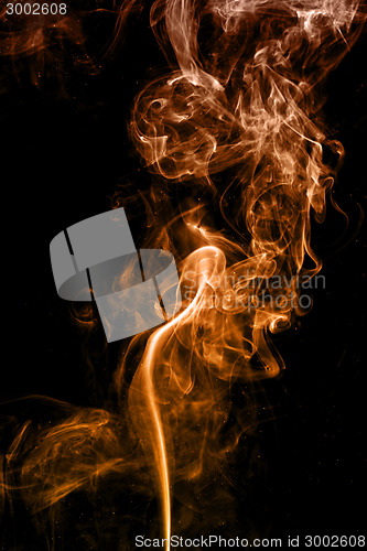 Image of Orange smoke