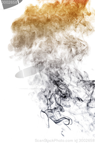 Image of Smoke on white background