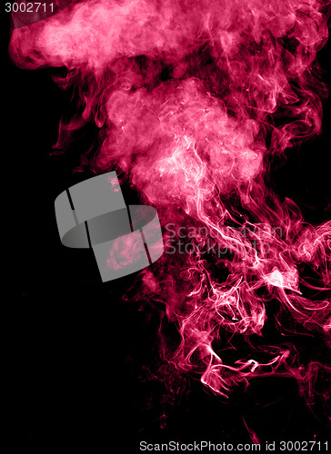 Image of Red smoke background