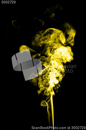 Image of Yellow smoke