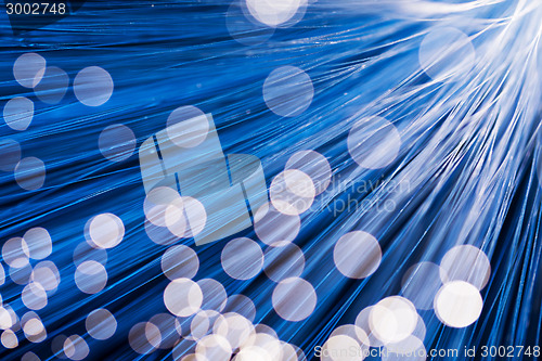 Image of Fibre optical in blue