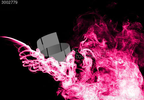 Image of Pink smoke