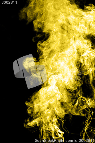 Image of Yellow smoke