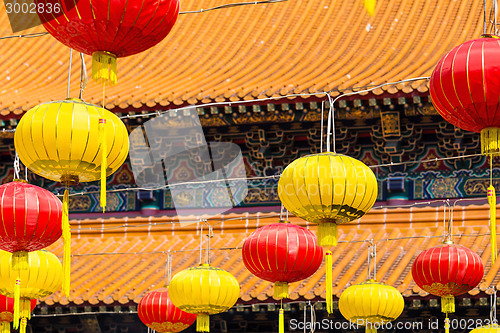 Image of Asian lanterns