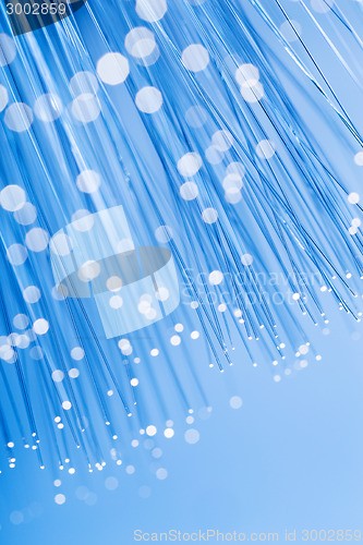 Image of Fiber optics close up