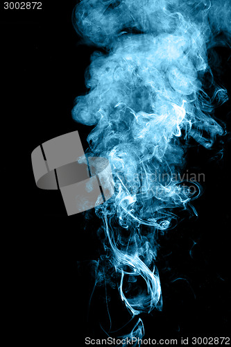 Image of Smoke in blue