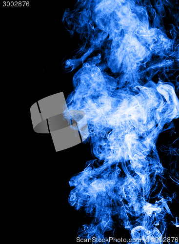 Image of Smoke in blue color