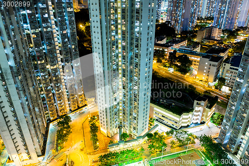 Image of Hong Kong apartment building