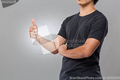 Image of Man with prefect sign