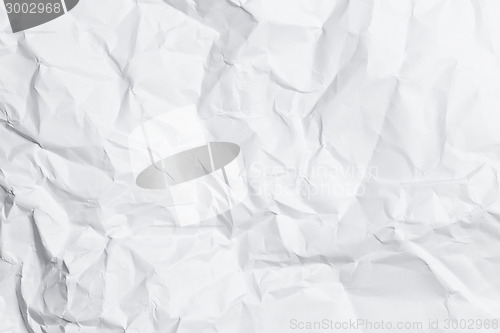 Image of Wrinkled white paper