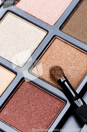 Image of Palette of Professional Eye Shadows 