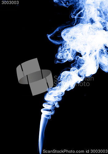 Image of Smoke in blue
