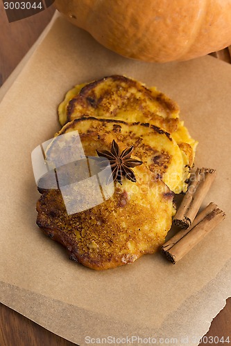 Image of Pumpkin Fritters with cinnamon