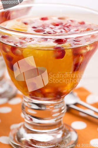 Image of jelly sweets with citrus fruits