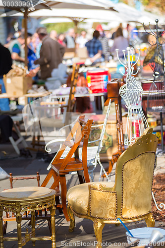 Image of Sunday flea market.