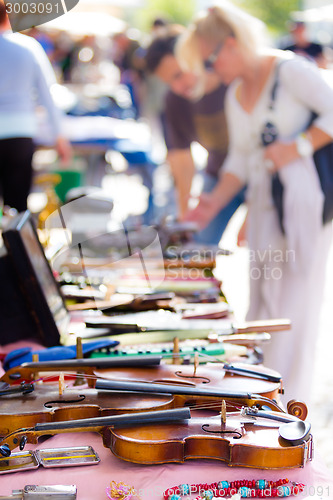 Image of Sunday flea market.