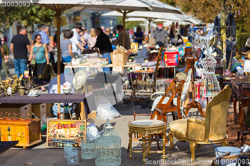 Image of Sunday flea market.