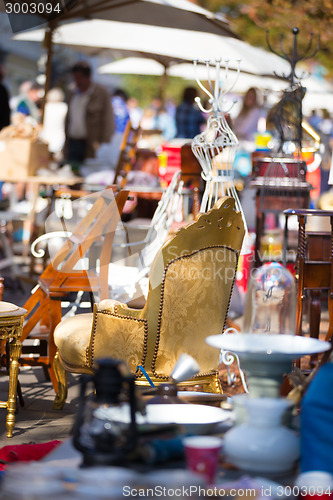 Image of Sunday flea market.