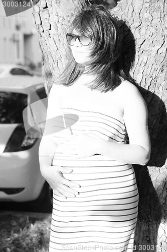 Image of Beautiful pregnant woman