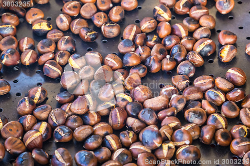 Image of Grilling chestnuts.