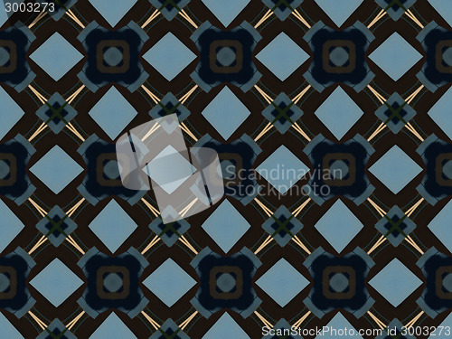 Image of Ethnic pattern. Abstract kaleidoscope  fabric design.