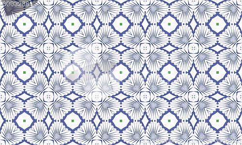 Image of Ethnic pattern. Abstract kaleidoscope  fabric design.