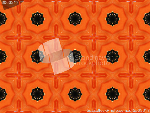 Image of Ethnic pattern. Abstract kaleidoscope  fabric design.