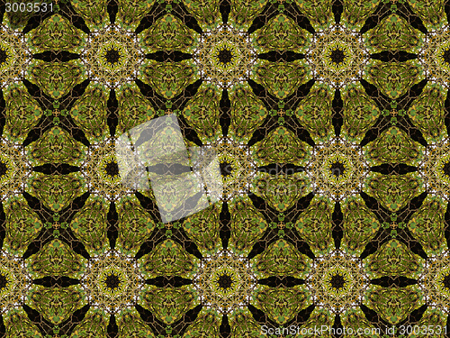 Image of Ethnic pattern. Abstract kaleidoscope  fabric design.