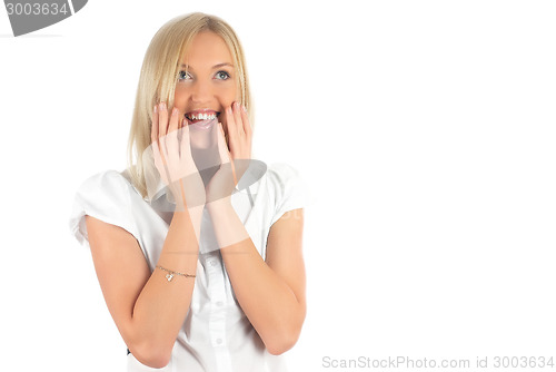 Image of Surprised girl