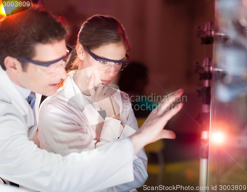 Image of Engineers focusing on the discovery